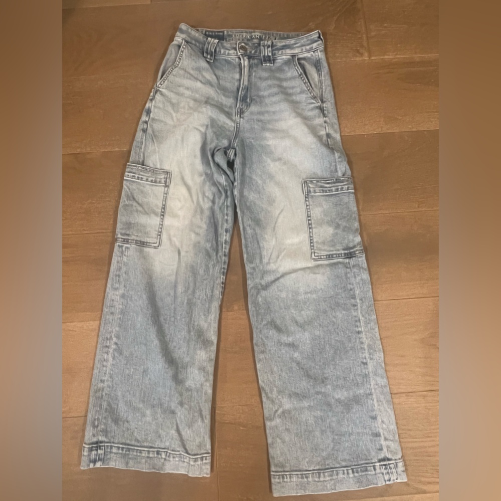 American Eagle Size: 0 Baggy Fit stretchy Jeans